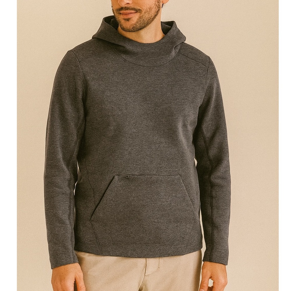 Lululemon Chamber Layer Men's Hoodie Sweatshirt Size S Charcoal